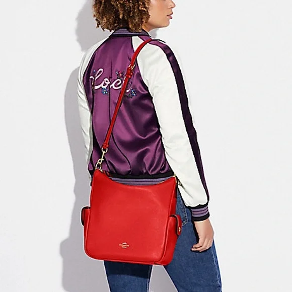 Coach Pennie Shoulder Bag In Signature Canvas - Picture 5 of 9
